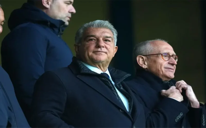 لابورتا يحذر من صعوبة مواجهة نيوكاسل ويؤكد تطور خبرة لاعبي برشلونة بالملاعب الأوروبية